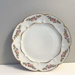 Haviland & Co. Limoges Florence Luncheon Plates Set of 6 Rare Vintage Porcelain